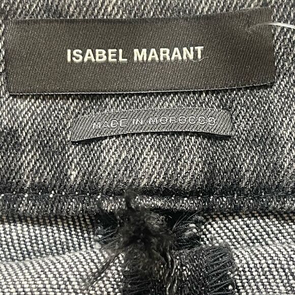 Isabel Marant Nanouli high waist stirrup skinny jeans in faded black. 38. NWT - Picture 11 of 14